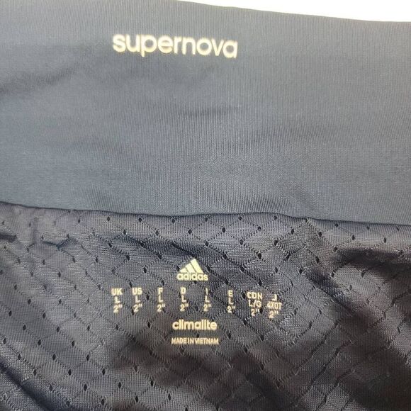Adidas Size Large Supernova Glide Running Shorts Navy NWT Athletic Active U - Picture 7 of 9